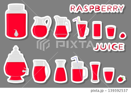 Illustration on theme big kit different types glassware 139392537