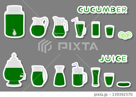 Illustration on theme big kit different types glassware Illustration on theme big kit different types glassware 139392570