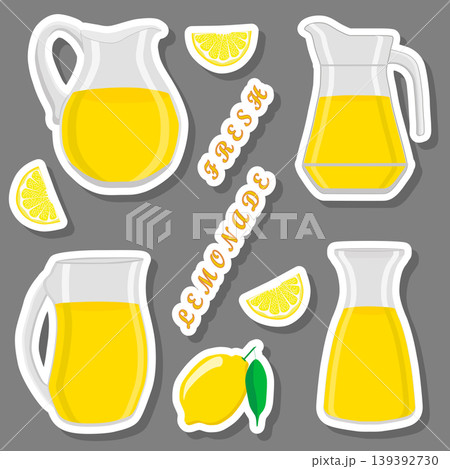 Various sweet tasty natural lemonade Various sweet tasty natural lemonade 139392730