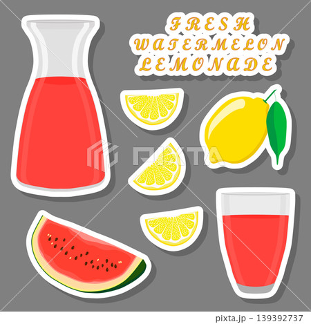 Various sweet tasty natural lemonade 139392737