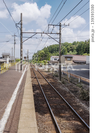 三岐鉄道　線路は続くよどこまでも　ローカル鉄道 139393380