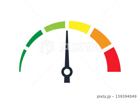 Speedometer icon set. Set of gauges from low to high. Risk concept on speedometer. Set of gauges. Vector illustration. Speedometer icon set. Set of gauges from low to high. Risk concept on speedometer. Set of gauges. Vector illustration. 139394849