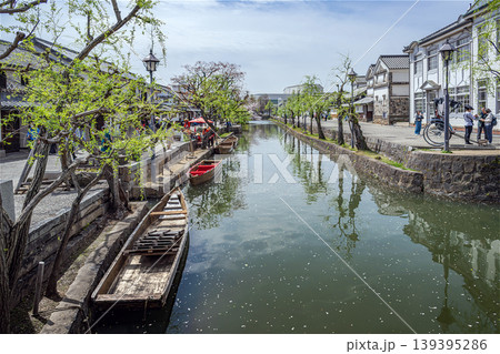 倉敷美観地区 倉敷川畔の風景 139395286