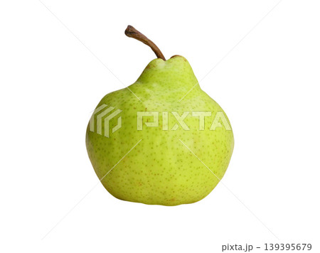 Fresh green pear fruit showing healthy eating concept Fresh green pear fruit showing healthy eating concept 139395679