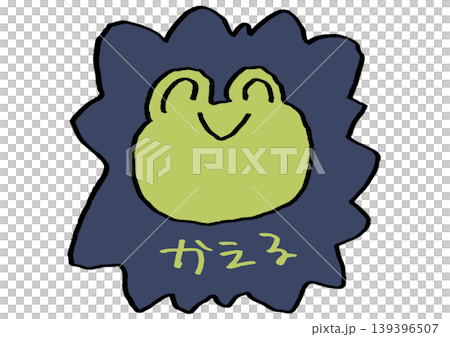 Frog sticker Frog sticker 139396507