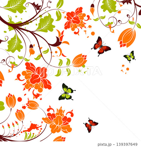 Flower Frame Flower Frame 139397649