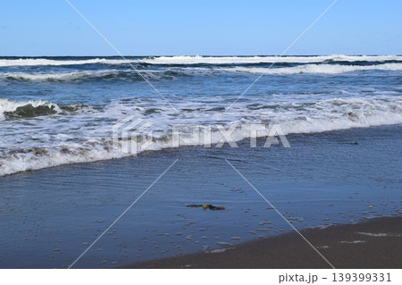 庄内浜の荒波 日本海 139399331