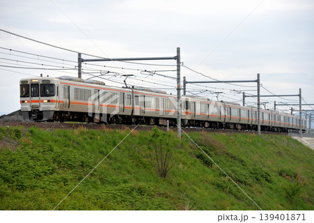東海道線を走る313系特別快速8両 139401871
