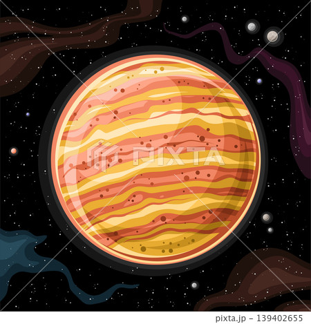 Vector exotic Planet Vector exotic Planet 139402655