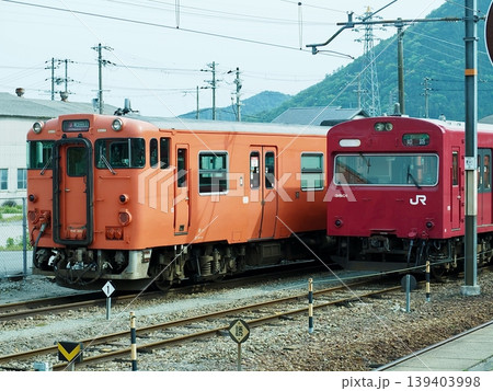 播但線 103系 キハ41系 寺前駅 播但線 103系 キハ41系 寺前駅 139403998