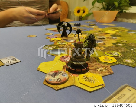 Mozyr, Belarus, April 10 2025: Mage Knight Ultimate Edition board game. 139404509
