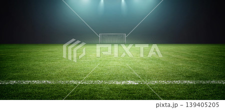 Football stadium at night. Football stadium at night. 139405205