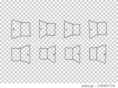 A set of simple, hand-drawn illustrations of doors opening to the left and right. A set of simple, hand-drawn illustrations of doors opening to the left and right. 139405724