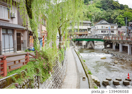 兵庫県・湯村温泉の風景、街並み 兵庫県・湯村温泉の風景、街並み 139406088