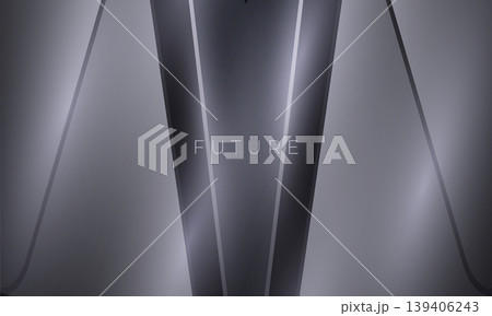 Abstract gray metallic geometry with depth and symmetry. Minimal and modern design ideal for tech branding, innovation marketing, AI, software, dashboards, presentations and websites Abstract gray metallic geometry with depth and symmetry. Minimal and modern design ideal for tech branding, innovation marketing, AI, software, dashboards, presentations and websites 139406243