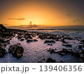 Perfect Sunset on the Beach 139406356
