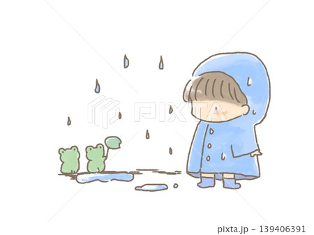 雨しとしと 雨しとしと 139406391