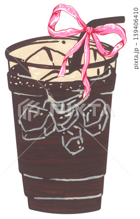 Handdrawn Coffee Cup Illustration 139406410