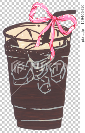 Handdrawn Coffee Cup Illustration 139406410