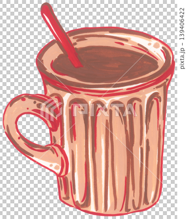 Handdrawn Coffee Cup Illustration Handdrawn Coffee Cup Illustration 139406422