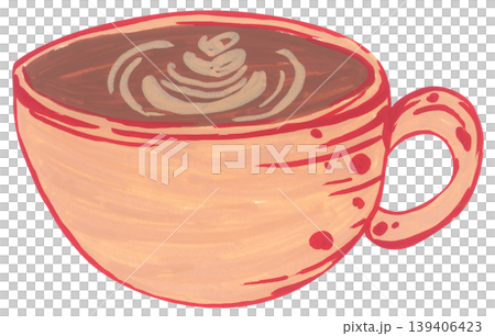 Handdrawn Coffee Cup Illustration Handdrawn Coffee Cup Illustration 139406423