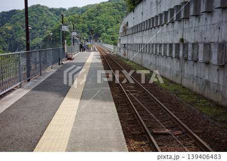 兵庫県・美方郡・余部鉄橋・余部駅 139406483