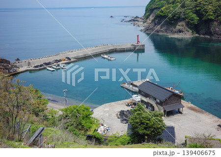 兵庫県・美方郡・鎧駅からの眺め 139406675
