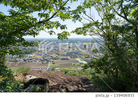 岩船山の山頂から見た景色（栃木県栃木市） 139406935