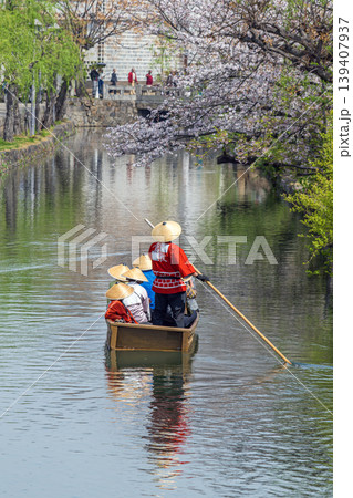 倉敷美観地区 川舟流し 139407937