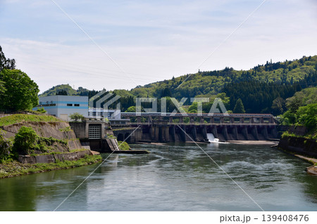 山郷ダムの風景 山郷ダムの風景 139408476