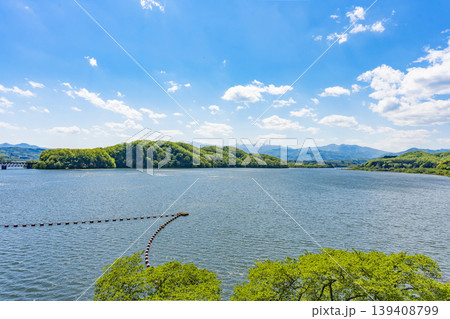 新緑の釜房湖 新緑の釜房湖 139408799