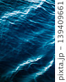 Deep Blue Ocean Water Surface. Abstract Rough Sea Texture 139409661