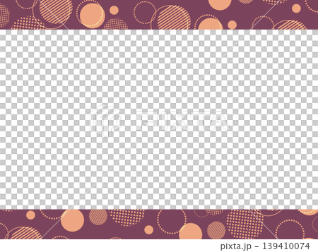 Memphis pattern rectangular PowerPoint frame Memphis pattern rectangular PowerPoint frame 139410074