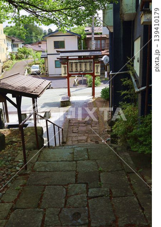 上山温泉の薬師如来周辺の景色 上山温泉の薬師如来周辺の景色 139410179