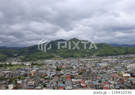 上山城から見た景色 139410330