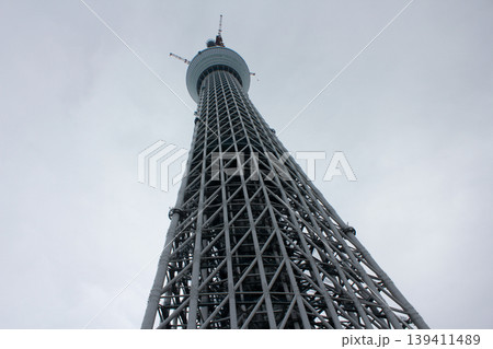 2011年の建設中のスカイツリー 2011年の建設中のスカイツリー 139411489