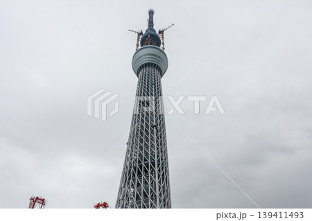 2011年の建設中のスカイツリー 2011年の建設中のスカイツリー 139411493