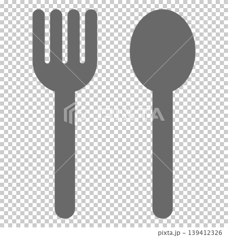 ベクターのシンプル食事アイコン ベクターのシンプル食事アイコン 139412326