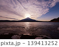 黄昏の富士山 139413252