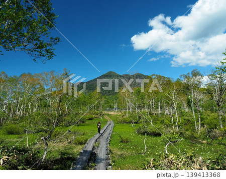 初夏の尾瀬・燧ヶ岳(見晴) 初夏の尾瀬・燧ヶ岳(見晴) 139413368