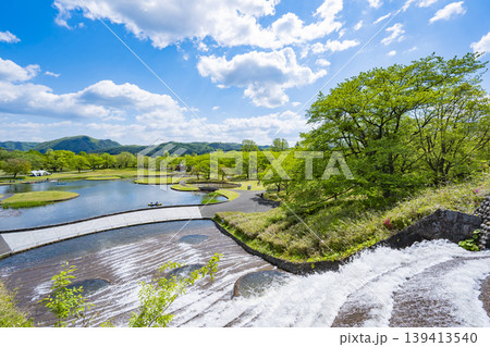 国営みちのく杜の湖畔公園　釜房湖　宮城県 139413540