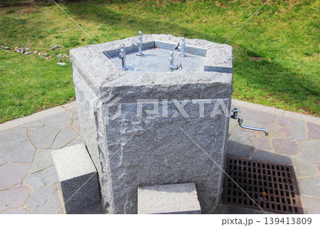 函館 五稜郭公園の水飲場 函館 五稜郭公園の水飲場 139413809
