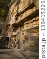 Ancient Jain statues in Gwalior city, India 139415223