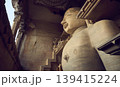 Ancient Jain statues in Gwalior city, India 139415224