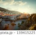 Panorama of old town of Dubrovnik city, Croatia 139415225