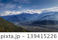 Panorama of Himalayas mountains in Nepal 139415226