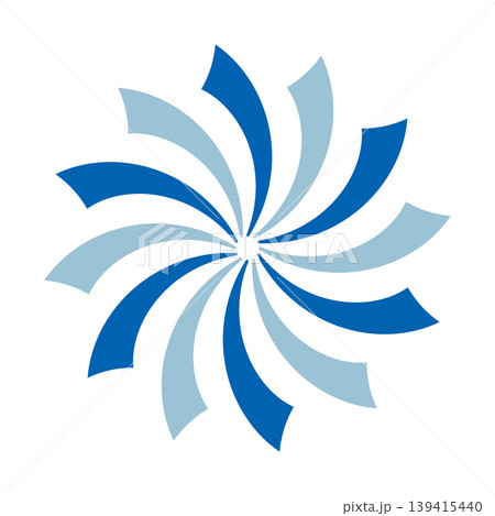 blue motion spiral circular shape blue motion spiral circular shape 139415440