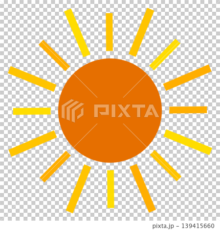 Simple sun illustration Simple sun illustration 139415660