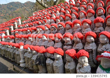 並ぶお地蔵様 並ぶお地蔵様 139415745