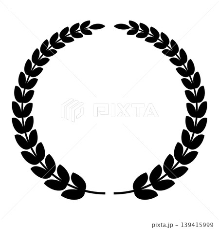 Laurel Wreath Silhouette 2 Laurel Wreath Silhouette 2 139415999